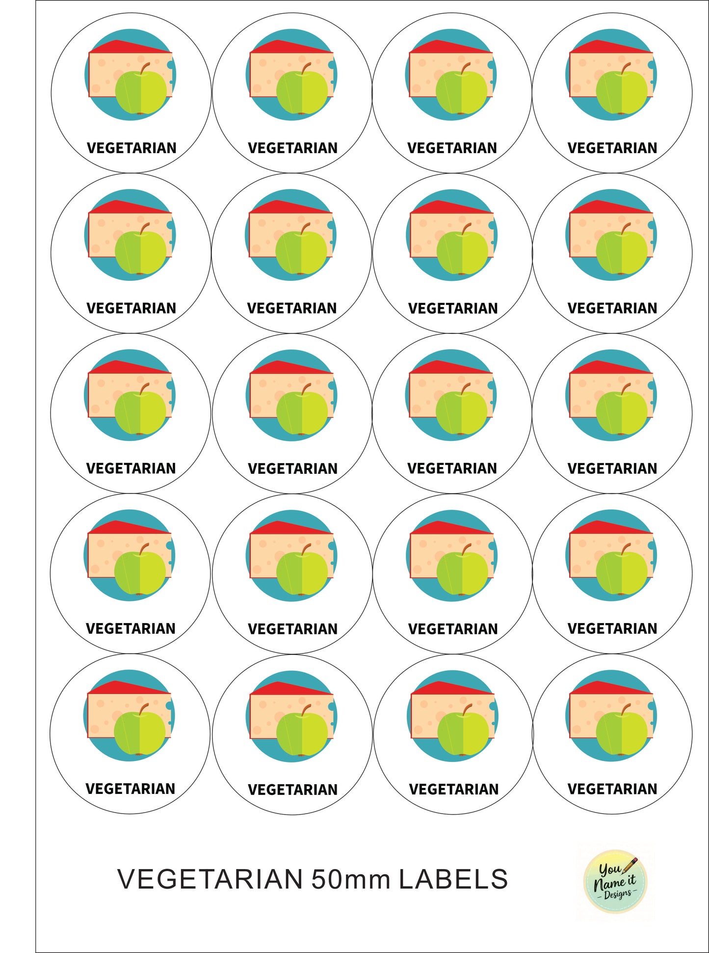 Vegetarian Labels