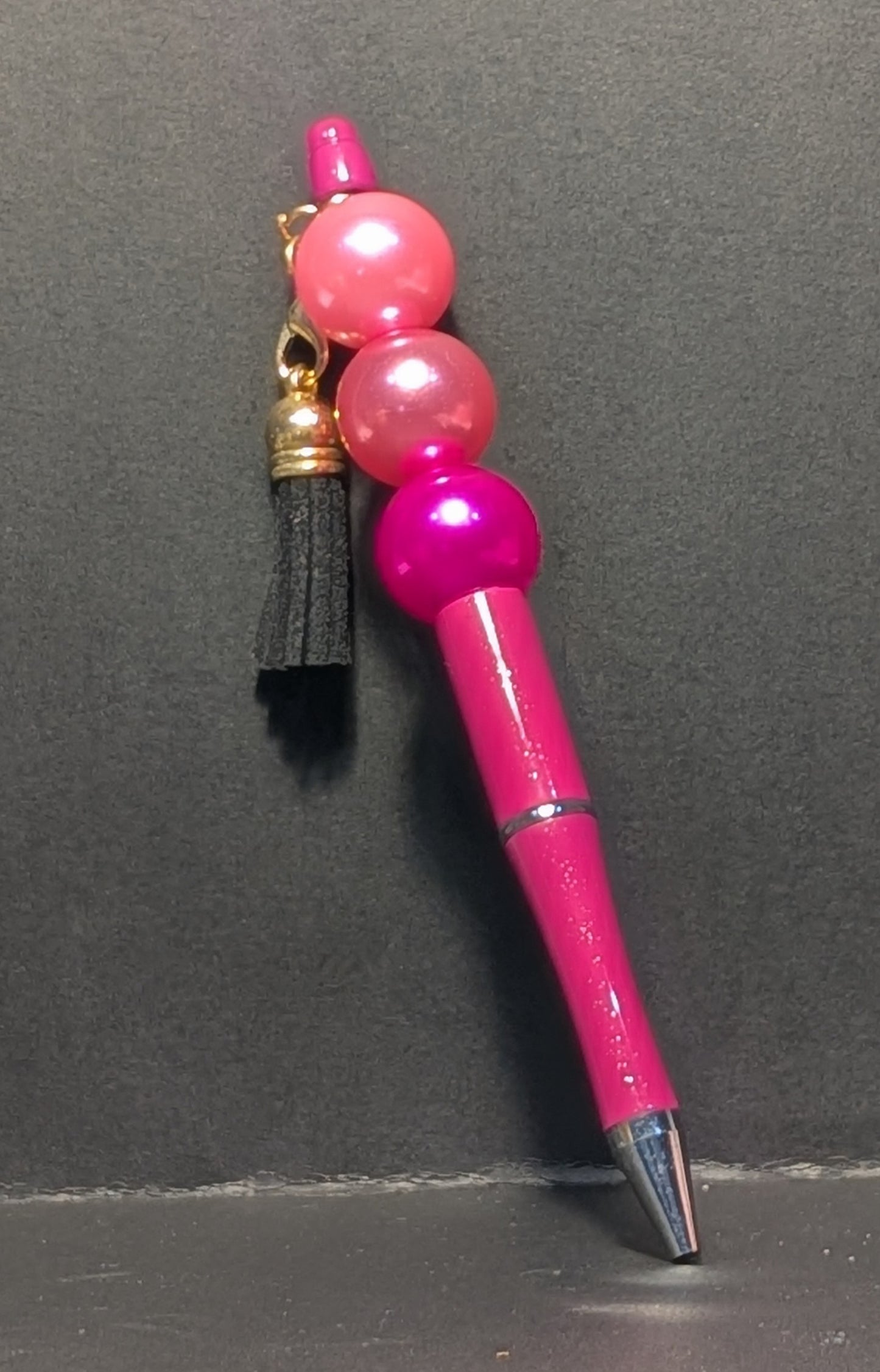 Beaded Pens - Magenta