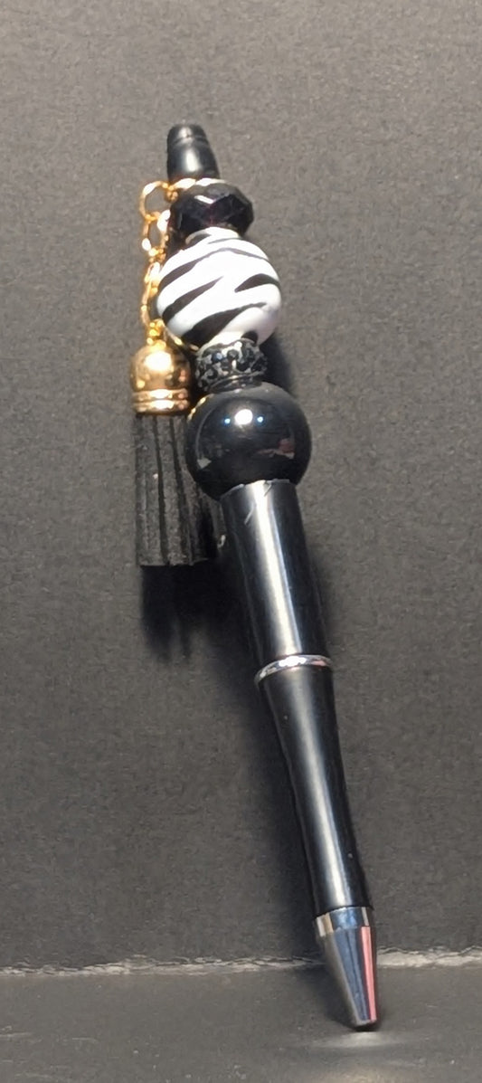 Beaded Pens - Black
