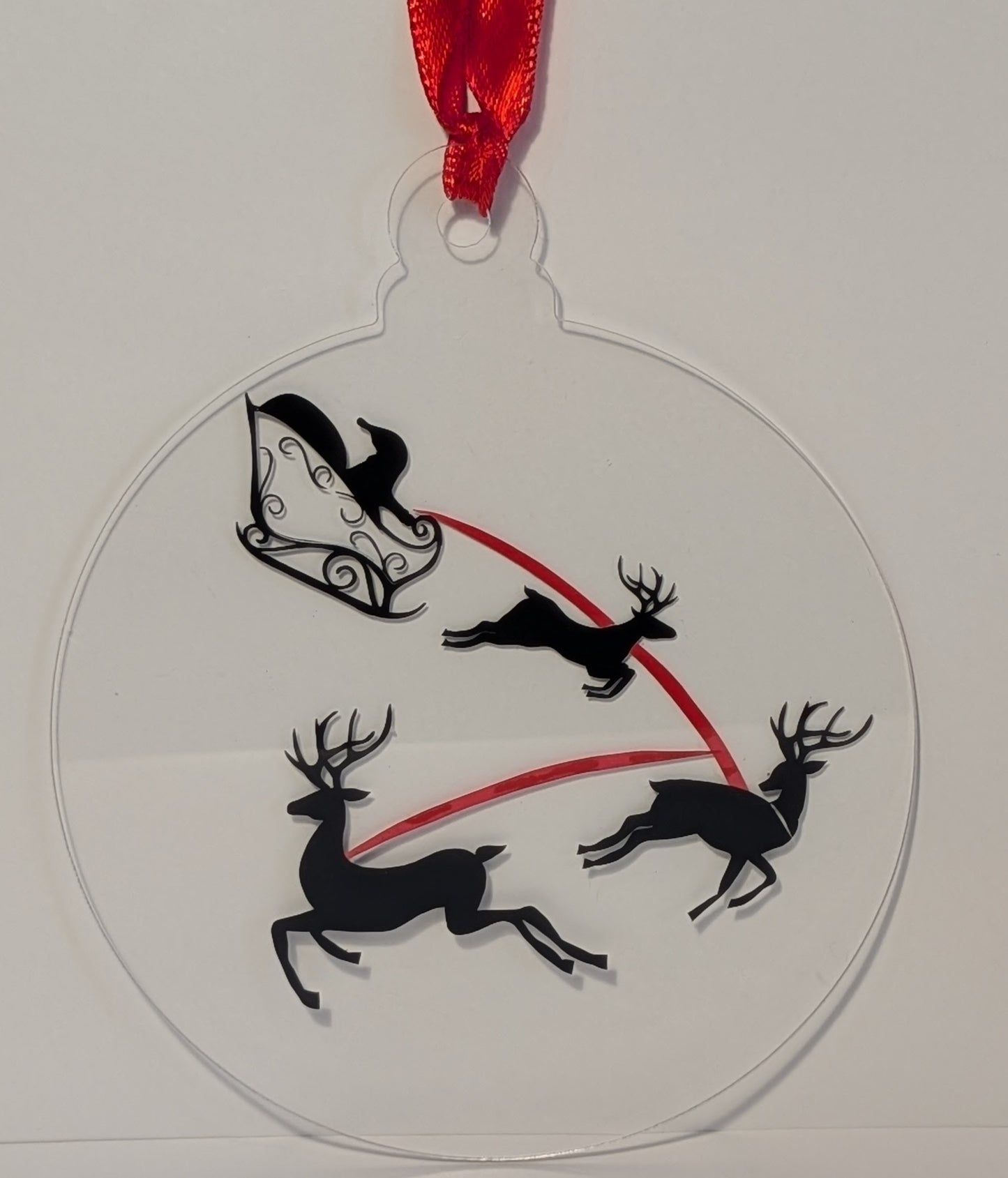 Silhouette Christmas Baubles