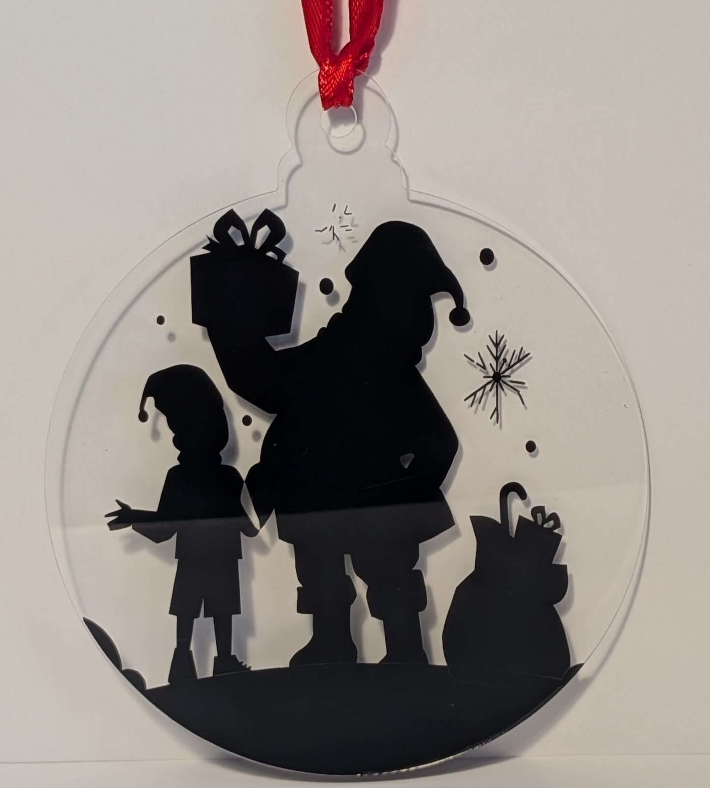 Silhouette Christmas Baubles