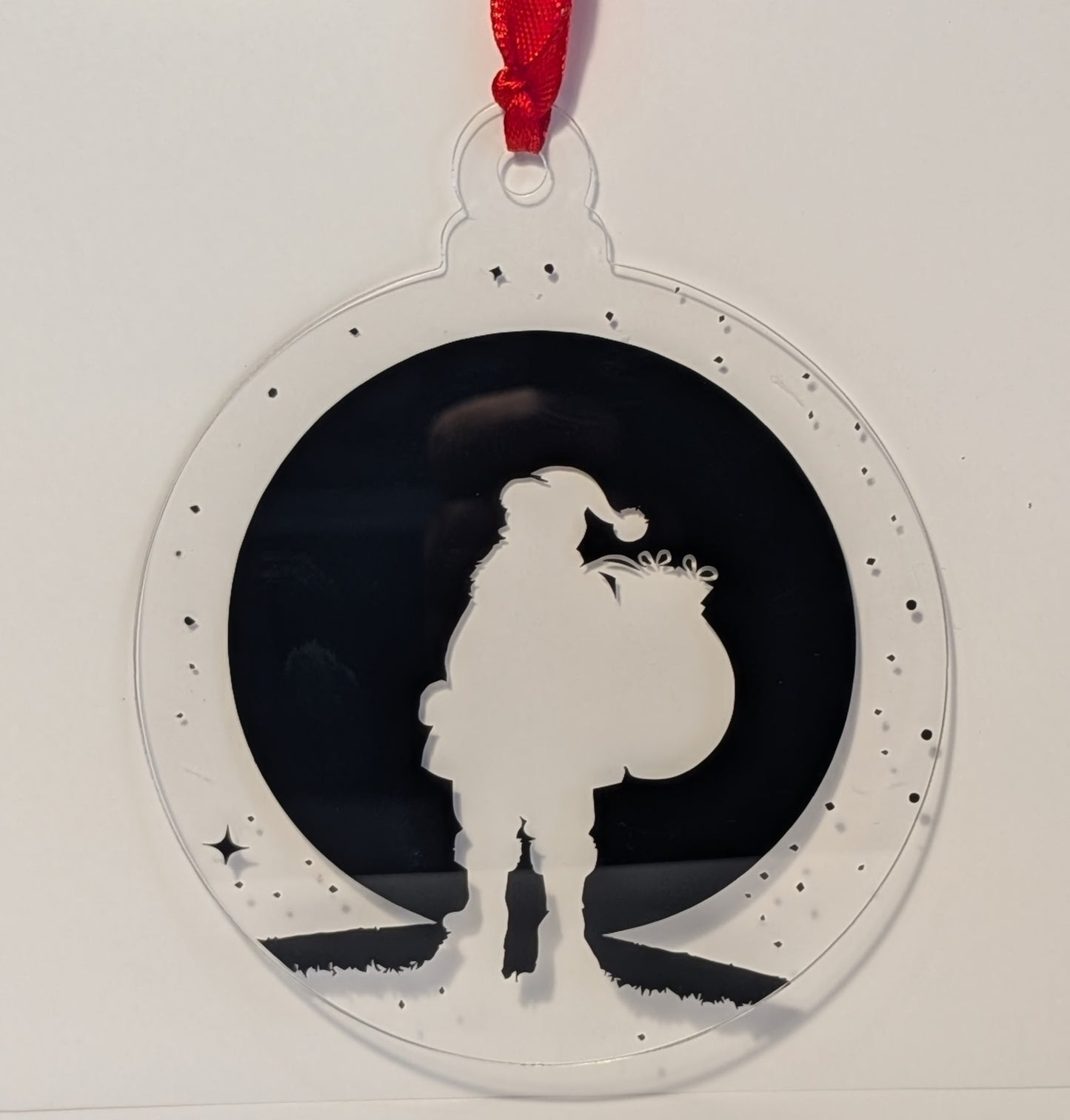 Silhouette Christmas Baubles