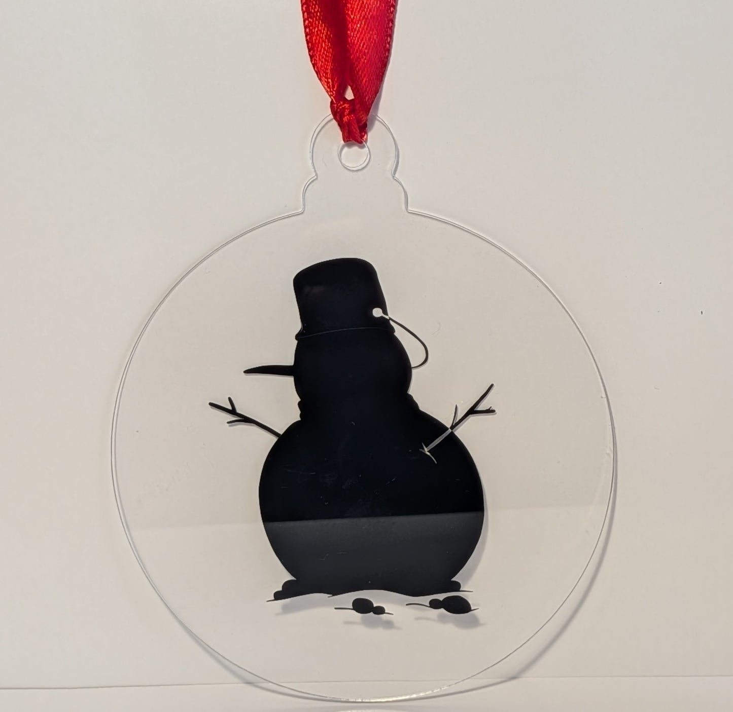 Silhouette Christmas Baubles